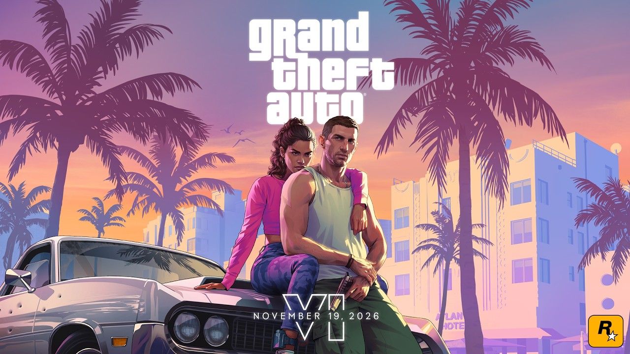 Обложка первого трейлера Grand Theft Auto VI